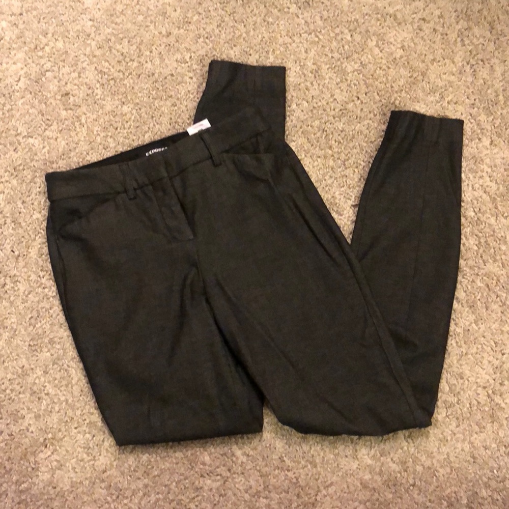 Skinny stretch mid rise leggings pants